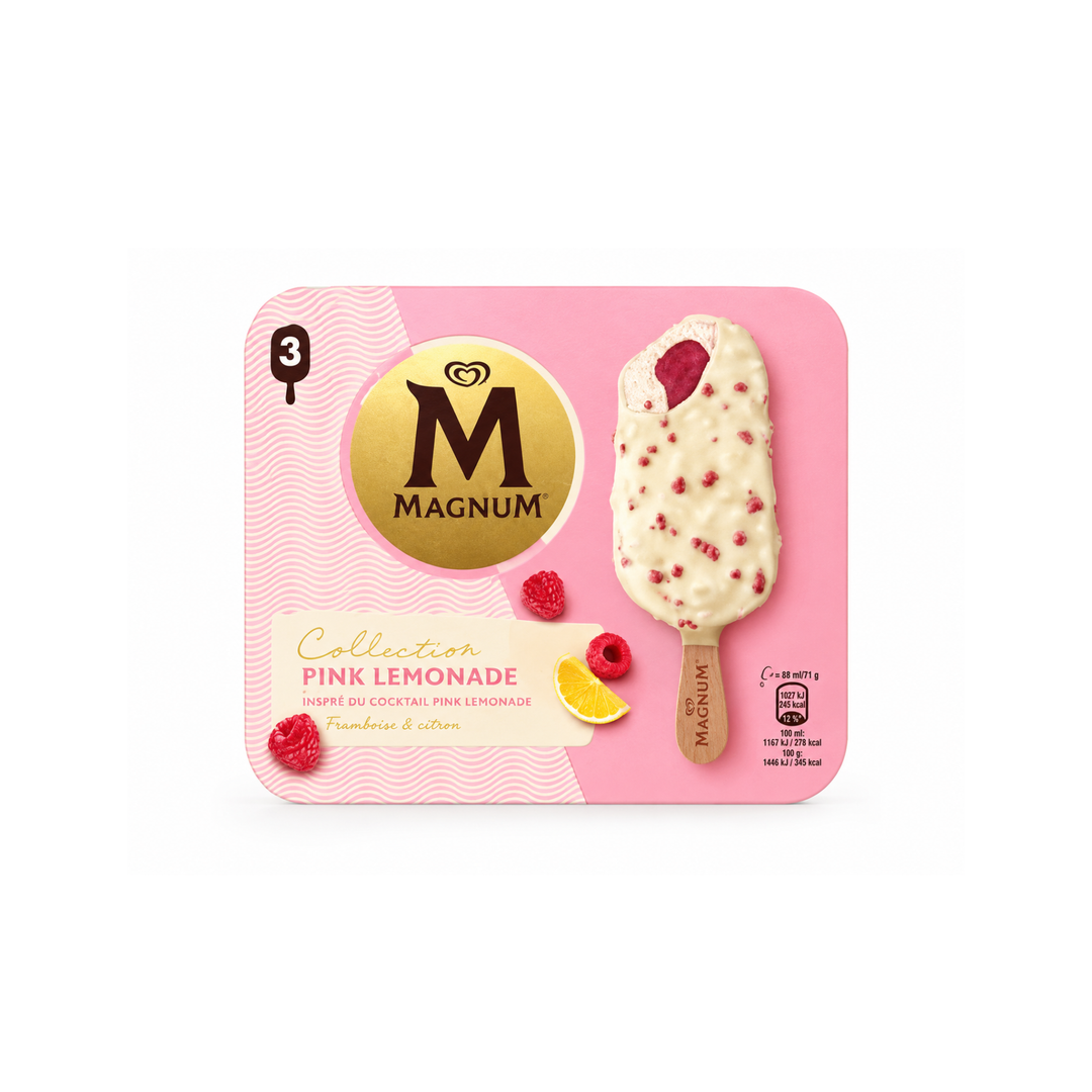 Magnum – Collection Pink Lemonade Rosé x 3 – 270 ml
