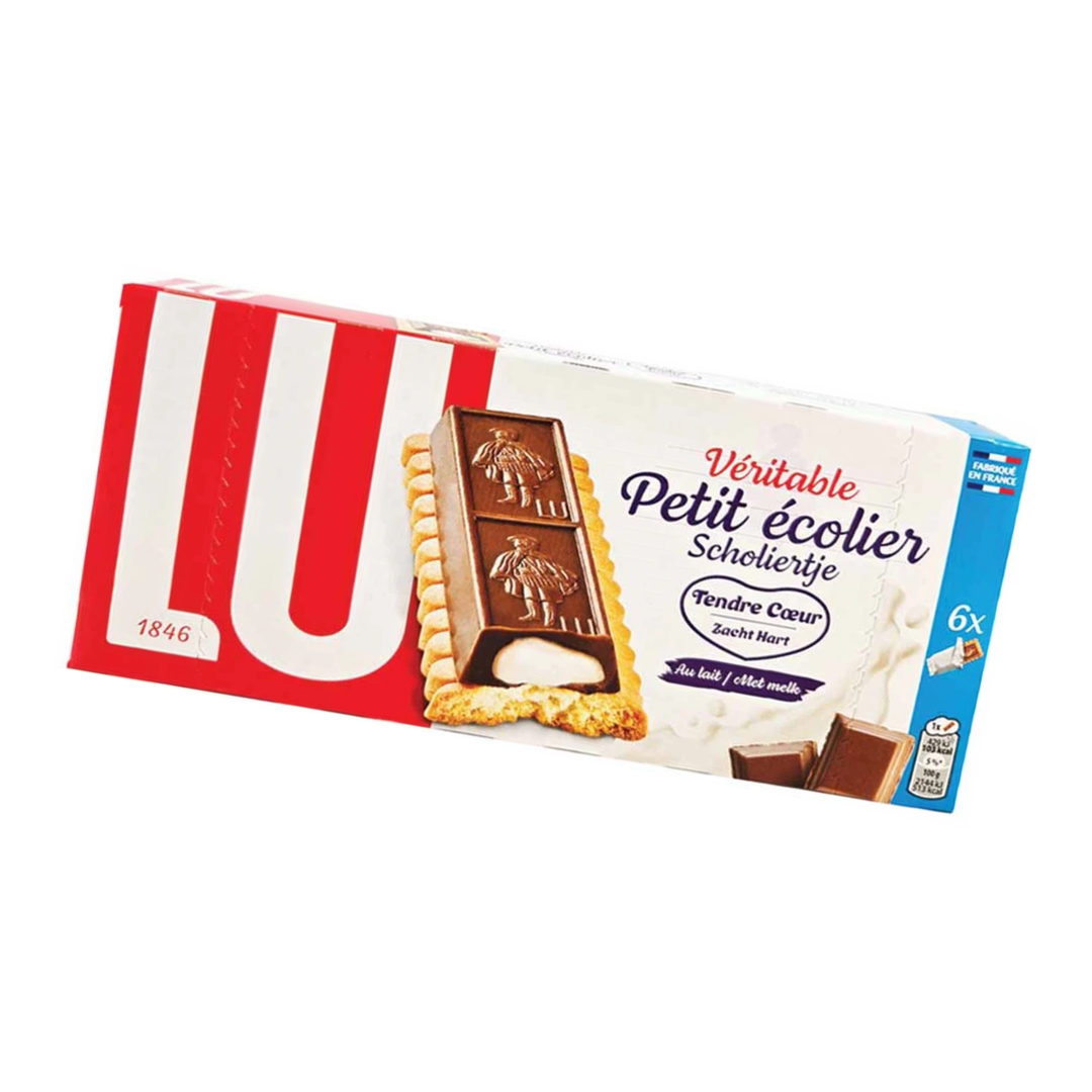 LU – Véritable Petit Écolier – Tendre Cœur au Lait – 120 g