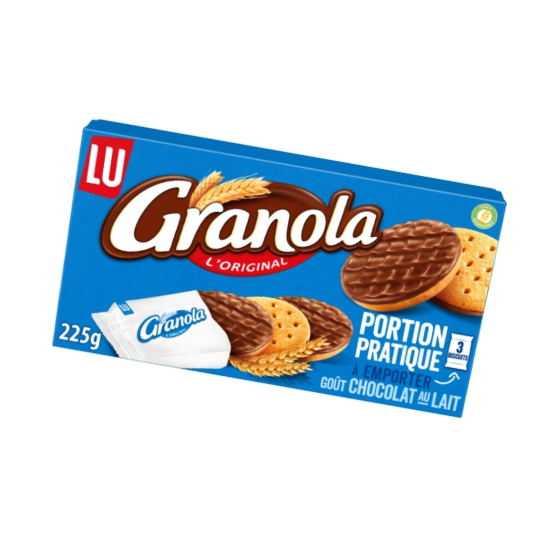 GRANOLA L'Original by LU – Biscuits Chocolat au Lait – 225 g