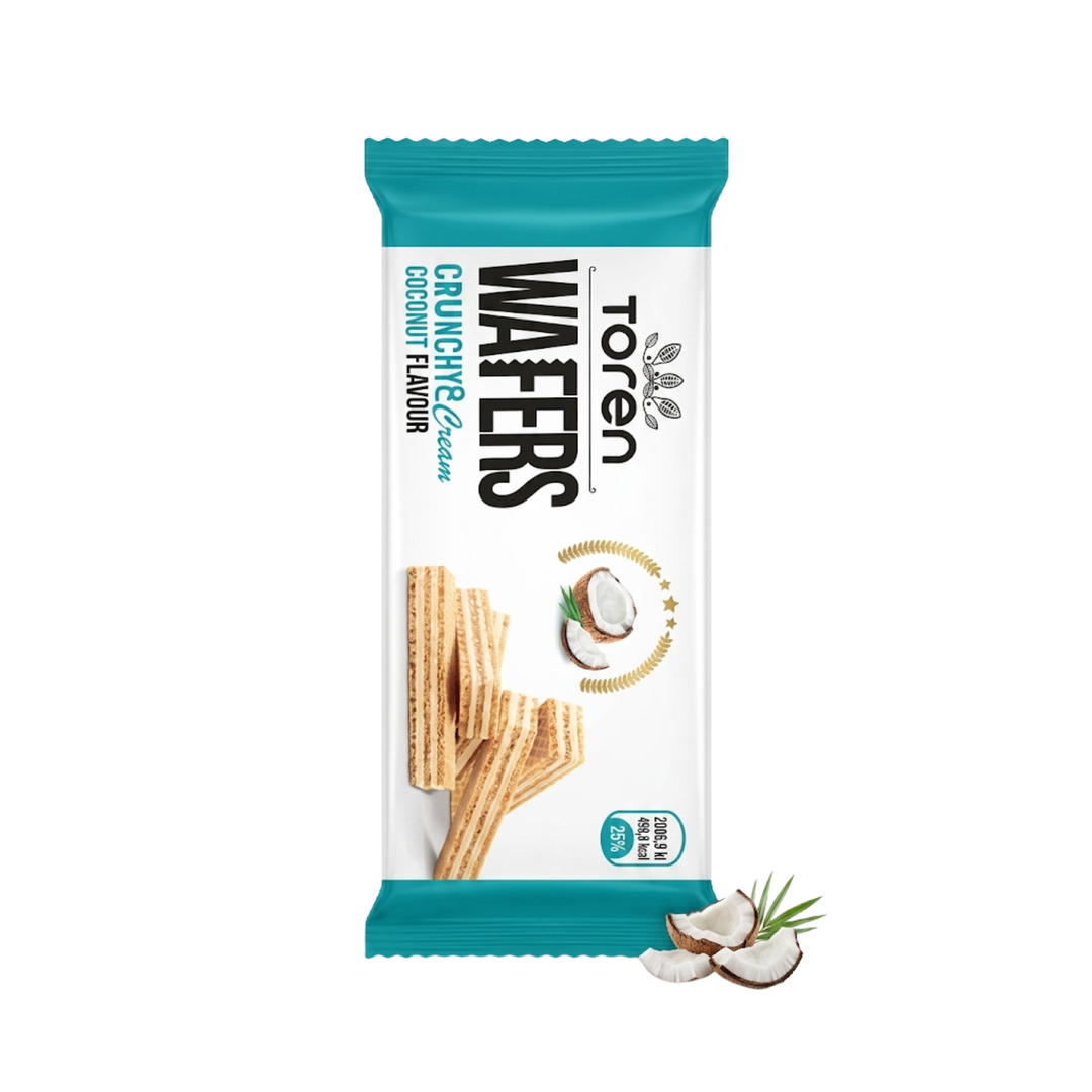 Toren - Wafers Crunchy Cream Coconut Flavour