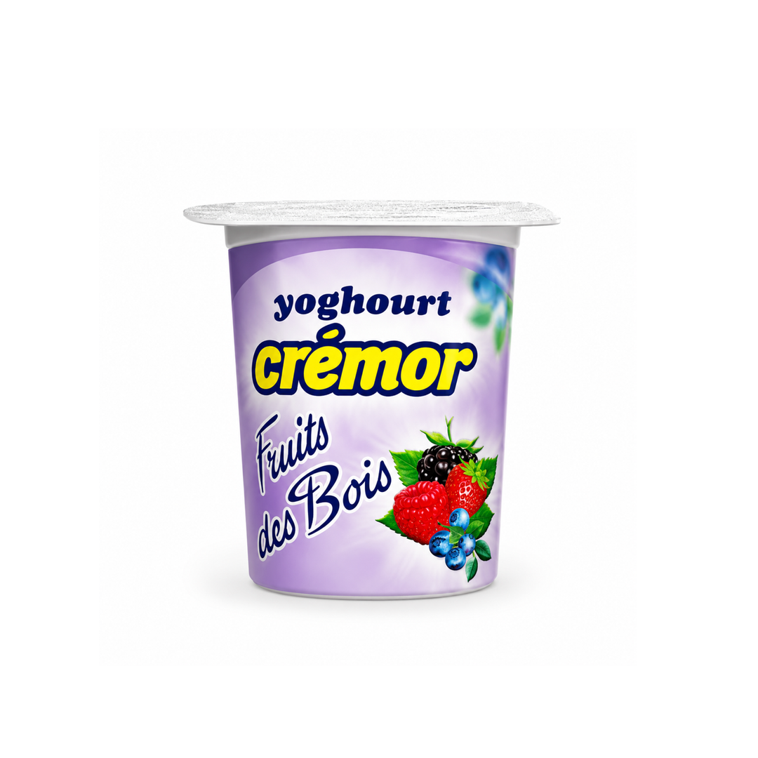 CREMOR - Saveur Fruits des Bois - 125 g
