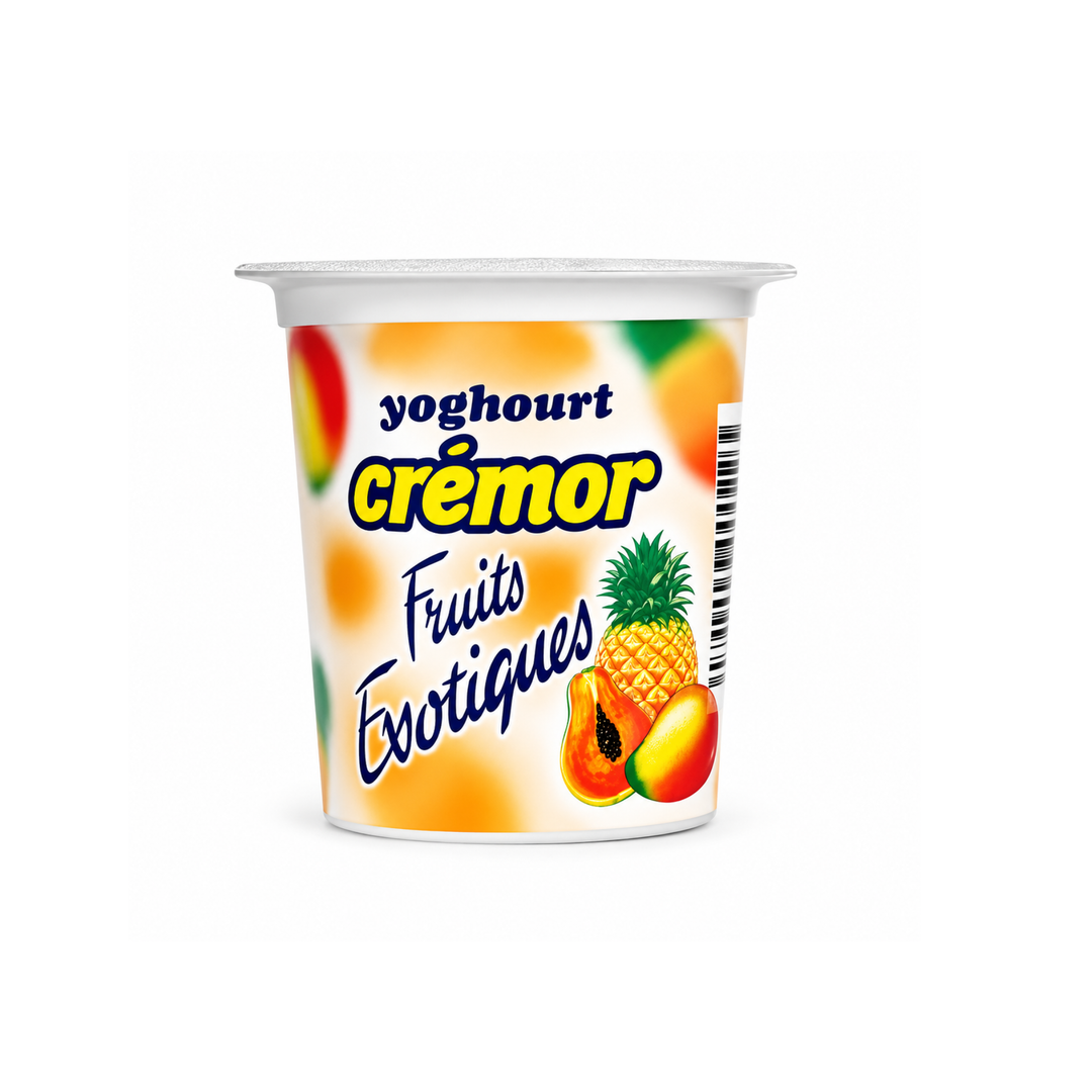 CREMOR - Saveur Fruits Exotiques - 125 g
