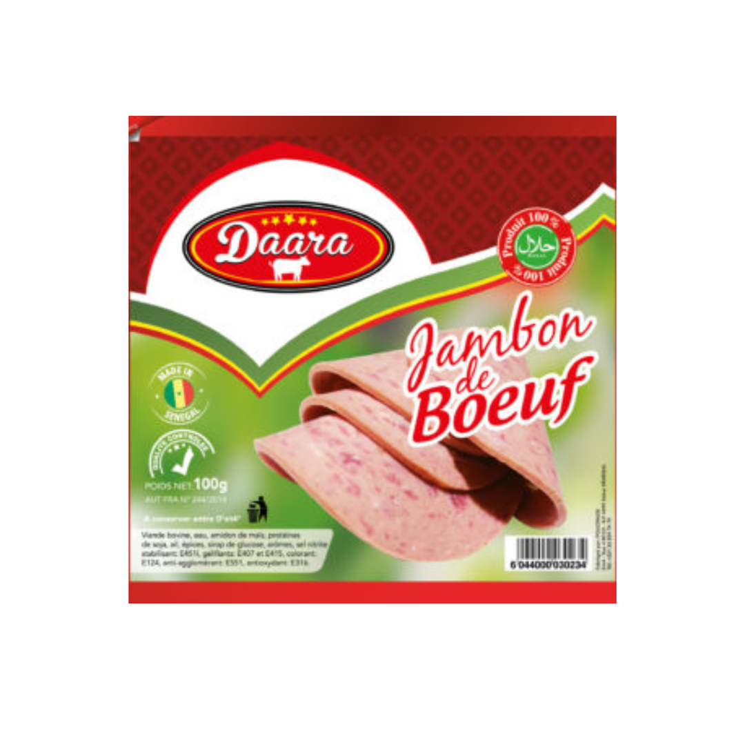 Daara – Jambon de Bœuf – 100 g