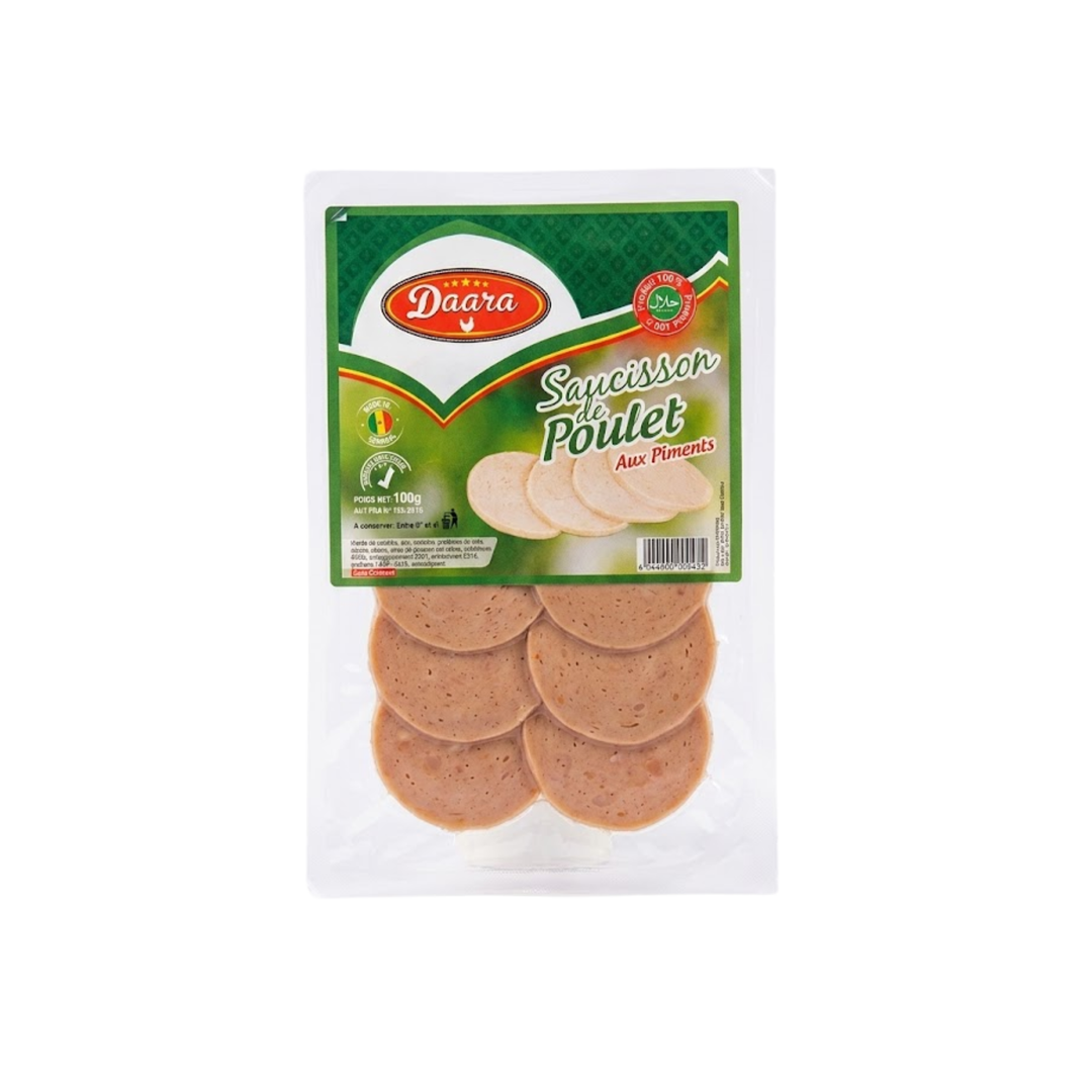 Daara - Saucisson de Poulet - 100 g