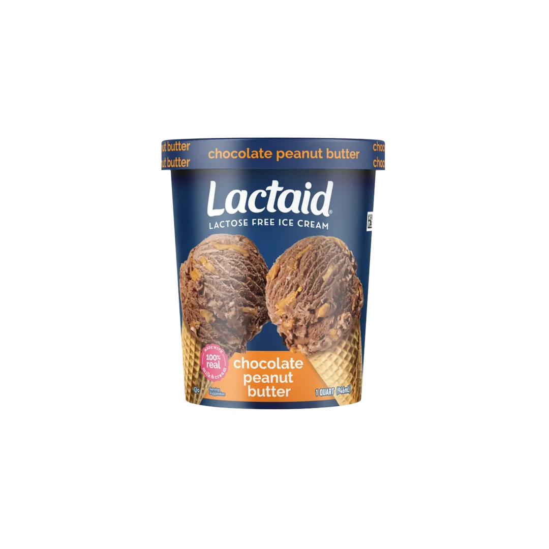 LACTAID – Glace Chocolate Peanut Butter – 946 ml