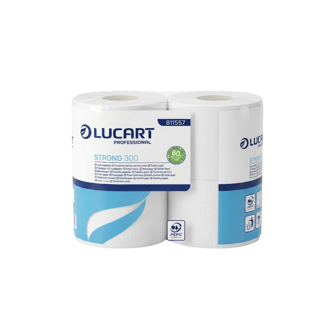 Lucart – Papier Toilette – 4 Rouleaux