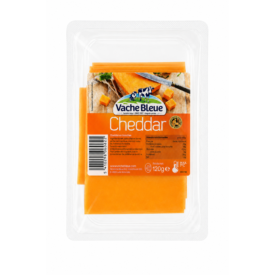 Vache Bleue – Cheddar – 120 g