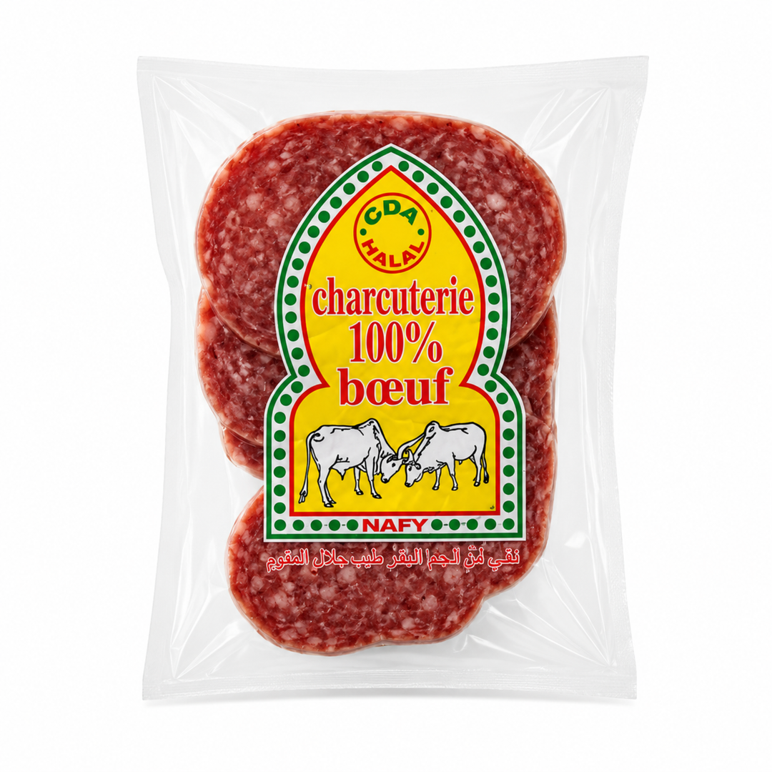 NAFY – Charcuterie 100 % Bœuf – 100 g