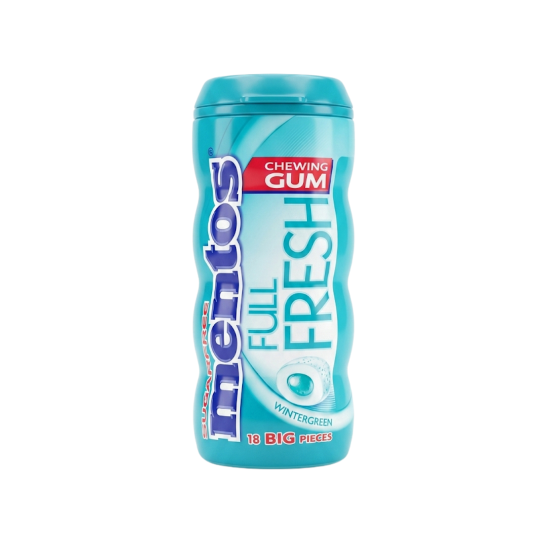 MENTOS - Chewing Gum Full Fresh - 18 Pièces