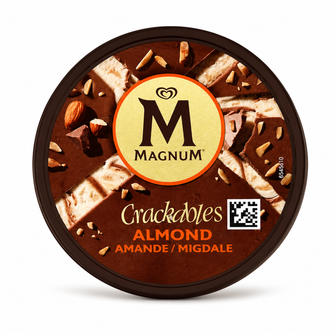 Magnum - Pot de Glace - Crackables Almond – 440 ml