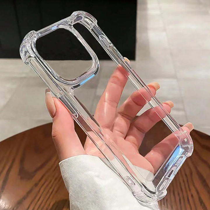 Coque de Téléphone Transparente en TPU – iPhone 13 Pro Max