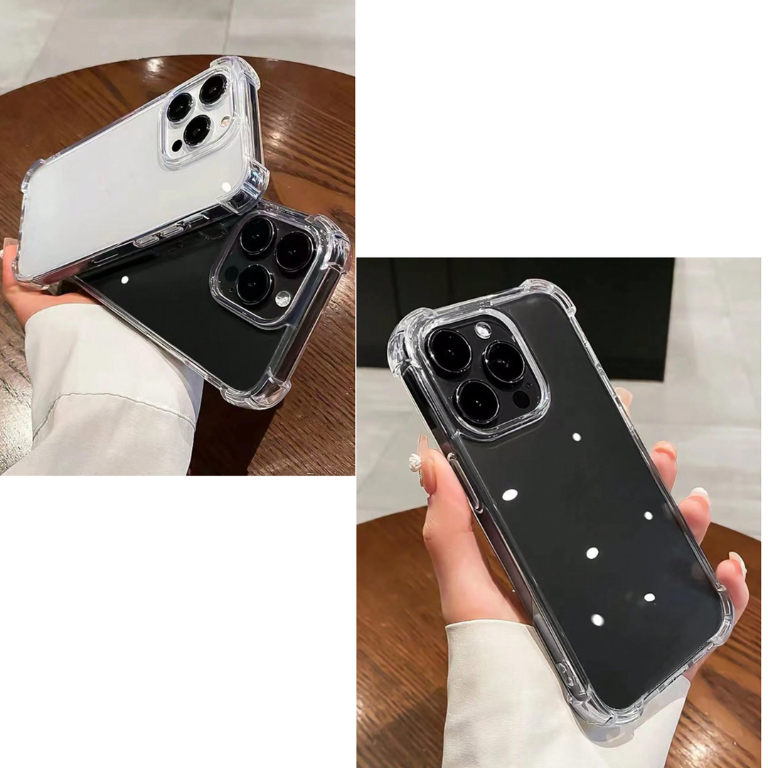 Coque de Téléphone Transparente en TPU – iPhone 13 Pro Max