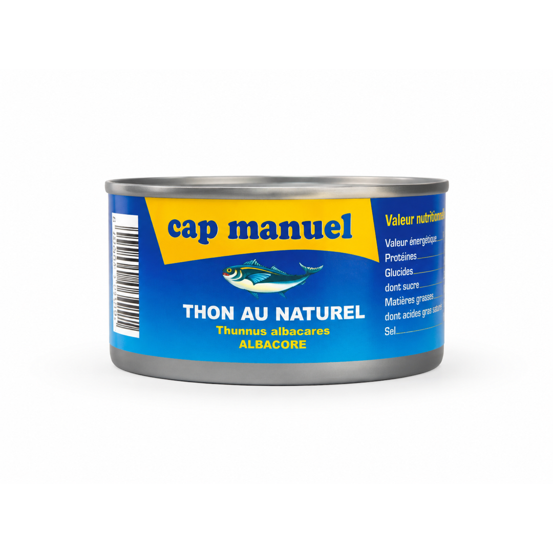 Cap Manuel – Thon au Naturel – 185 g