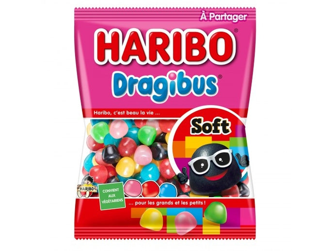 Haribo Bonbons Dragibus Soft - Le sachet de 300g