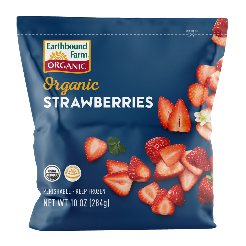 ORGANIC-fraises biologiques congelées
