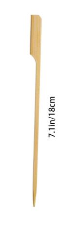 Brochettes en bambou jetables – 100 pièces pour barbecue et grill