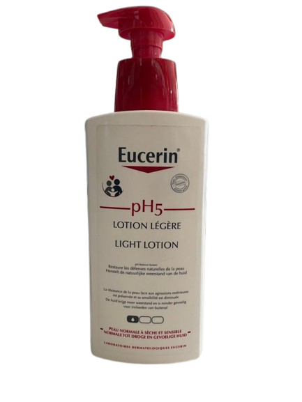 EUCERIN - Lotion Légère pH5 pour peaux normales, sèches et sensibles - 400 ml Dakar Dialy