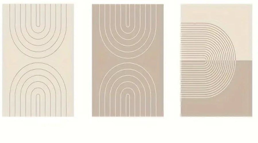 Ensemble de décoration murale – Élégant et moderne pour salon - chambre ou bureau Dialy - Dakar 