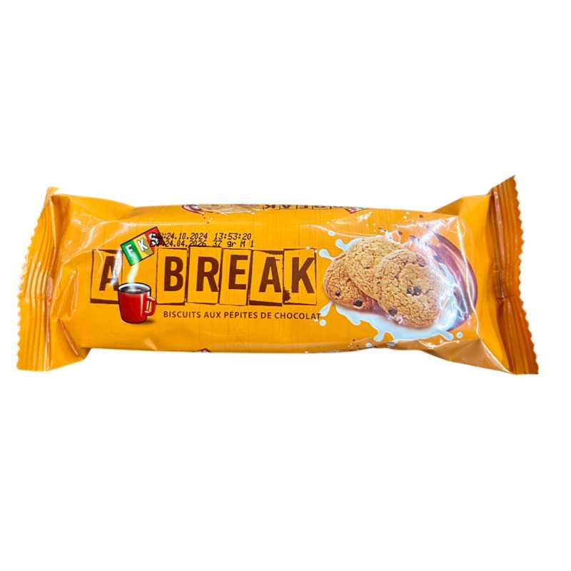 FKS A BREAK - Biscuit Fourré au Cacao - 37G Dialy - Dakar 