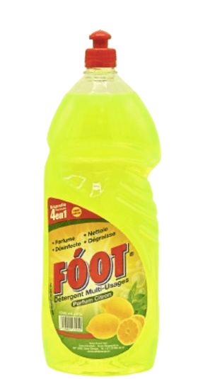 FOOT - Détergent multi usage jaune - 1,5L Dialy - Dakar 