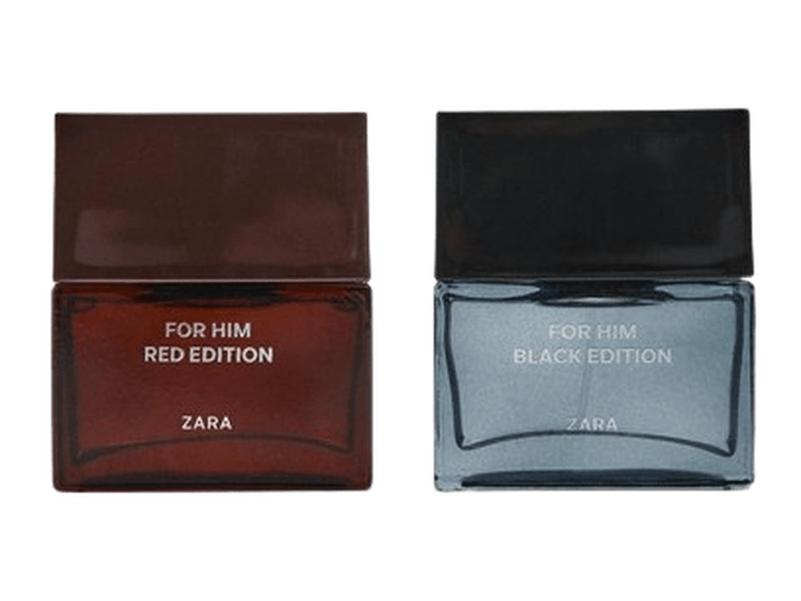 Parfum ZARA - Duo Eau de toilette For Him Black Temptation et eau de parfum For Him Red Edition, 50 ml