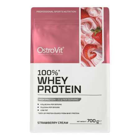 OSTROVIT - WHEY PROTEIN Saveur Créme Fraise - 700G