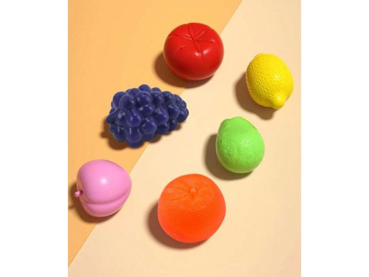 Montessori - Cube Sensoriel avec Fruits - Jeu d’Éveil et Motricité Bébé