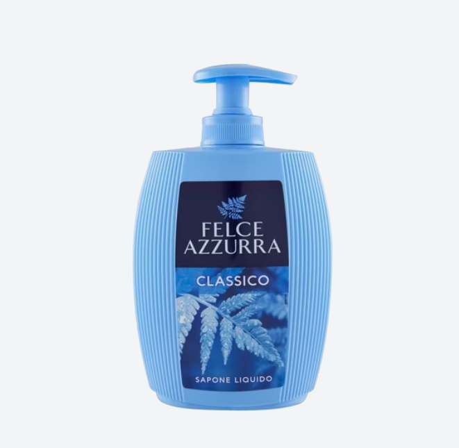 Felce Azzurra - Savon liquide au parfum traditionnel Azzurra classique - 300 ml Dakar Dialy