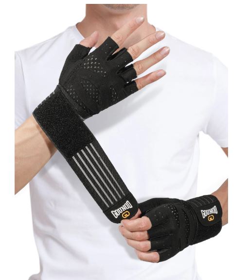 GOUNOD - Gants d'entraînement demi-doigts - noir