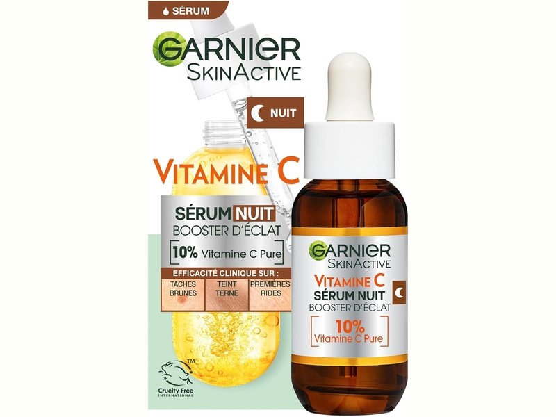 Sérum  vitamine C et acide hyaluronique de Garnier . Disponible en 60 min à Dakar sur Dialy.







