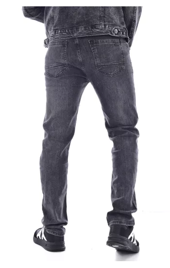 GIANI - Jeans couleur noir pour homme Dakar Dialy