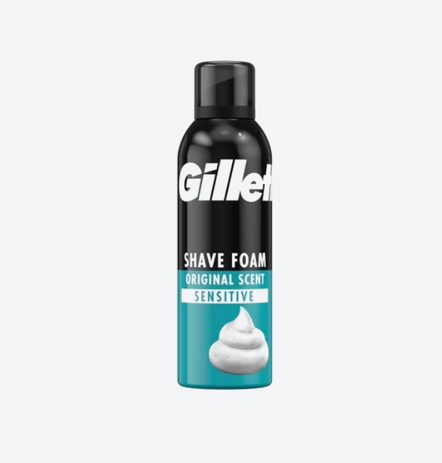 GILETTE - Mousse à raser Gillette Classic Beard Care pour homme - 200 ml DAKAR DIALY