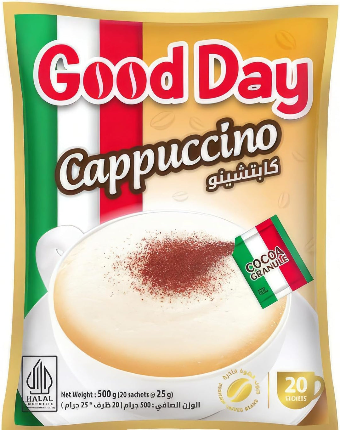 Café Cappuccino Good Day 25 g, disponible sur Dialy à Dakar en 60 min.