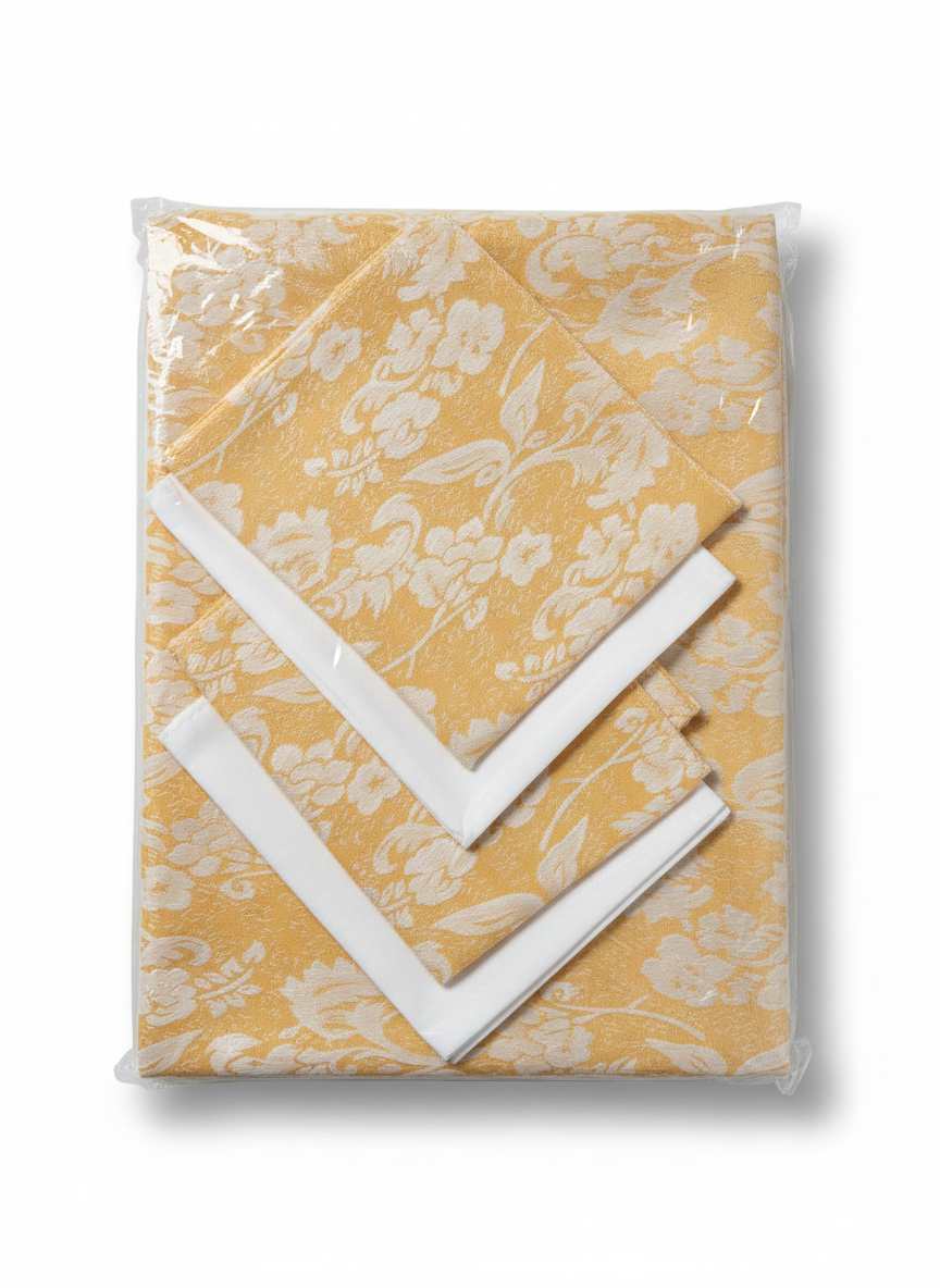 Nappe de Table et ensembles de 4 torchons