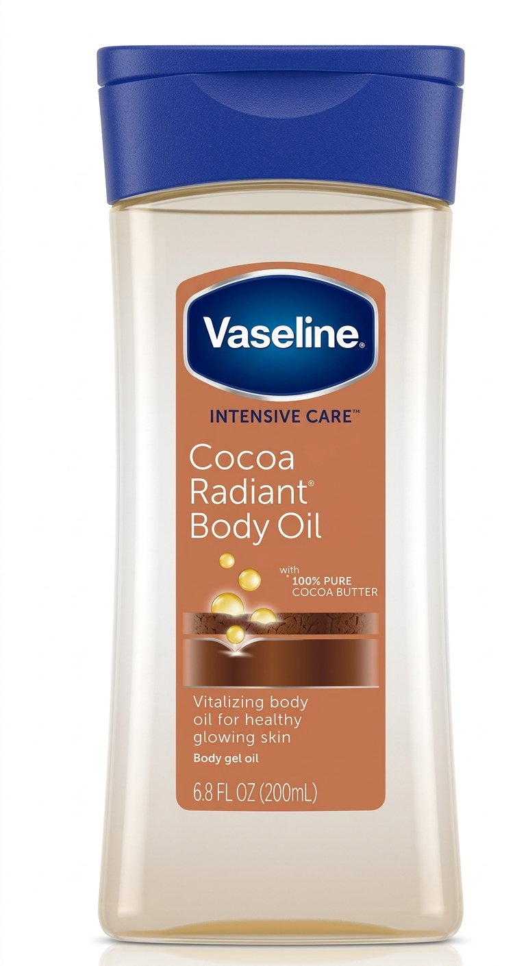 VASELINE - Huile corporelle en gel Cocoa Radiant - 200 ml