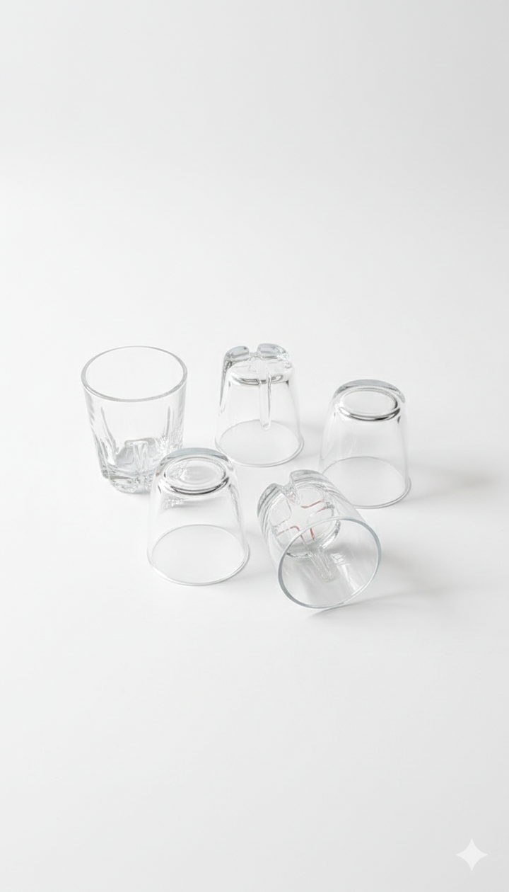 Deli Glass – Verres à Thé – Carton de 6 pièces (65 ml)