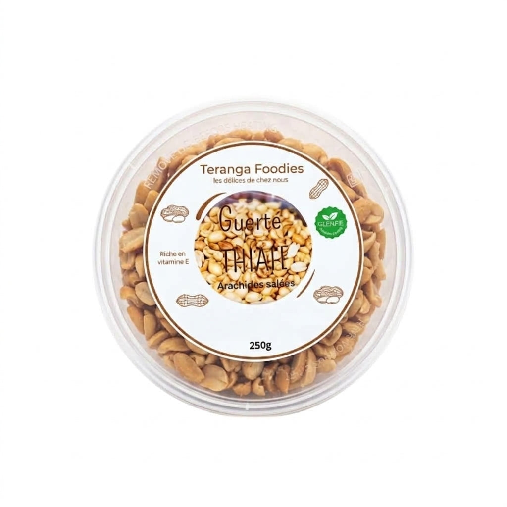TERANGA FOODIES – Arachide Grillée (Guerte Thiaff) – 250 g