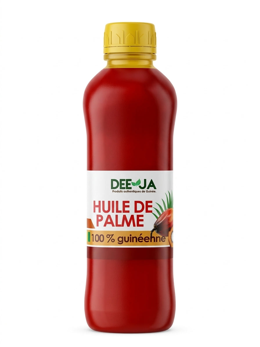 DEEJA – Huile de Palme 100 % Guinéenne – 1 L