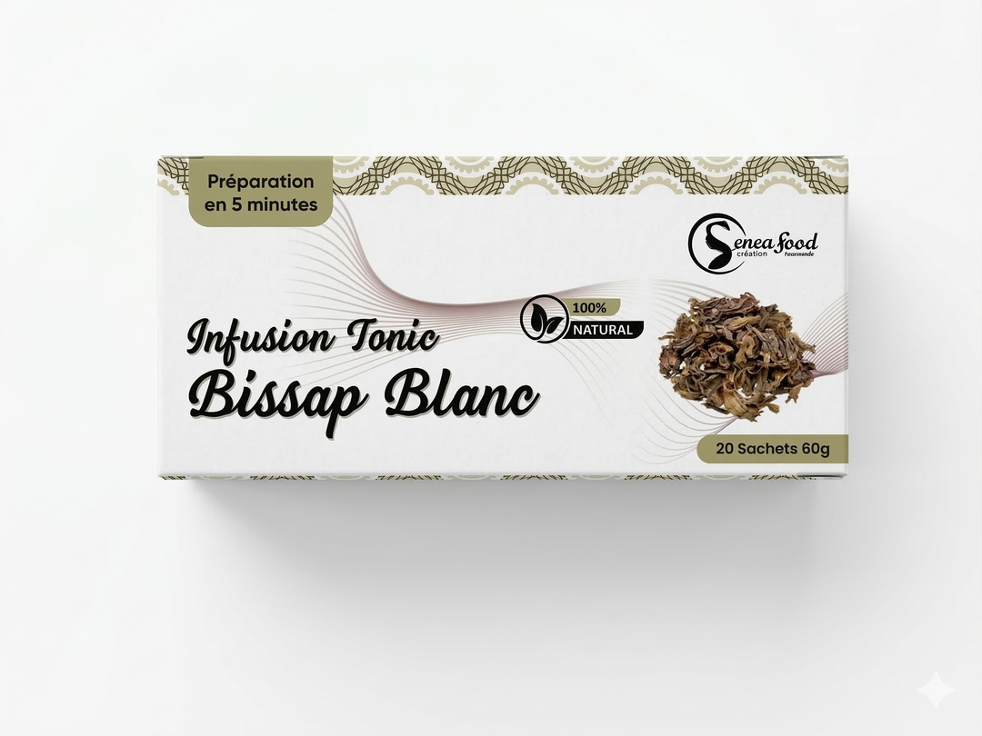 Senea Food - Infusion Tonic - Bissap Blanc - 20 sachets de 60 g