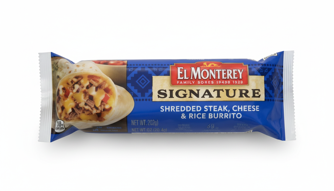 EL MONTERY-Burrito au Bœuf émincé effiloché et fromage.