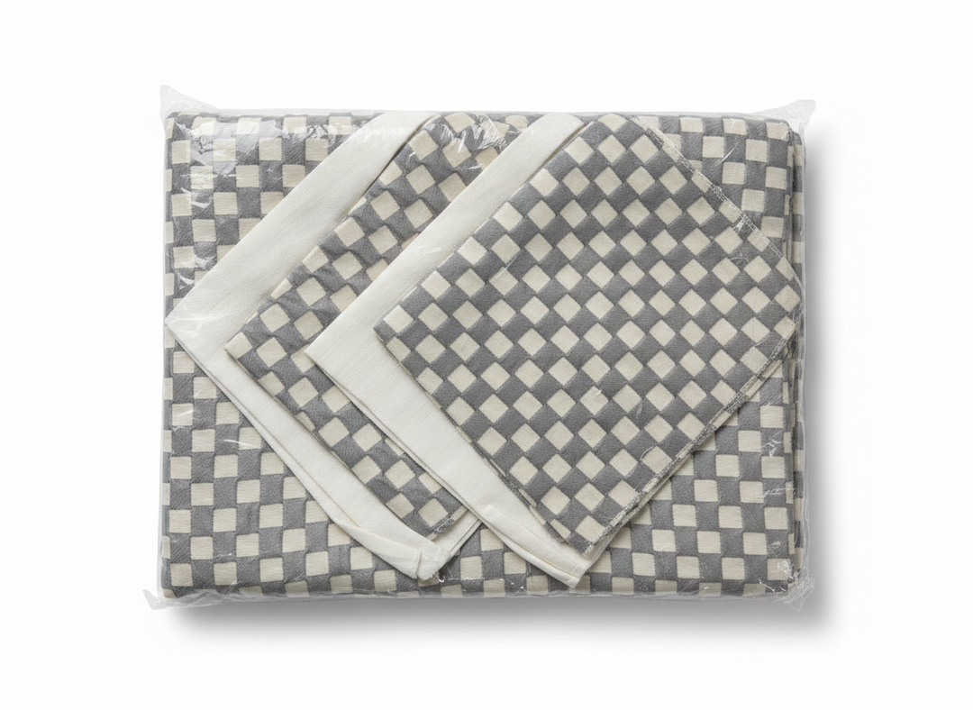 Ensembles Nappe de Table et 4 torchons