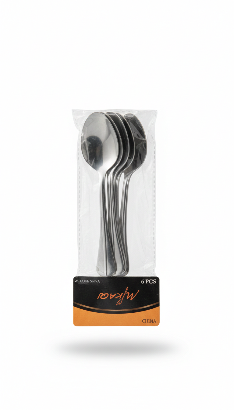 Cuillères – Lot de 6 pièces – Petit Modèle