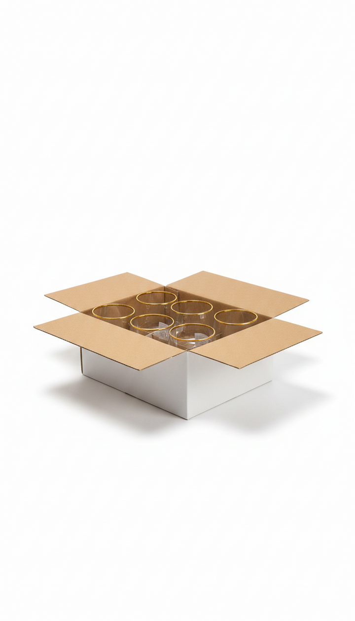 Ensemble Verres pour boisson et eau 6pcs - 370ml