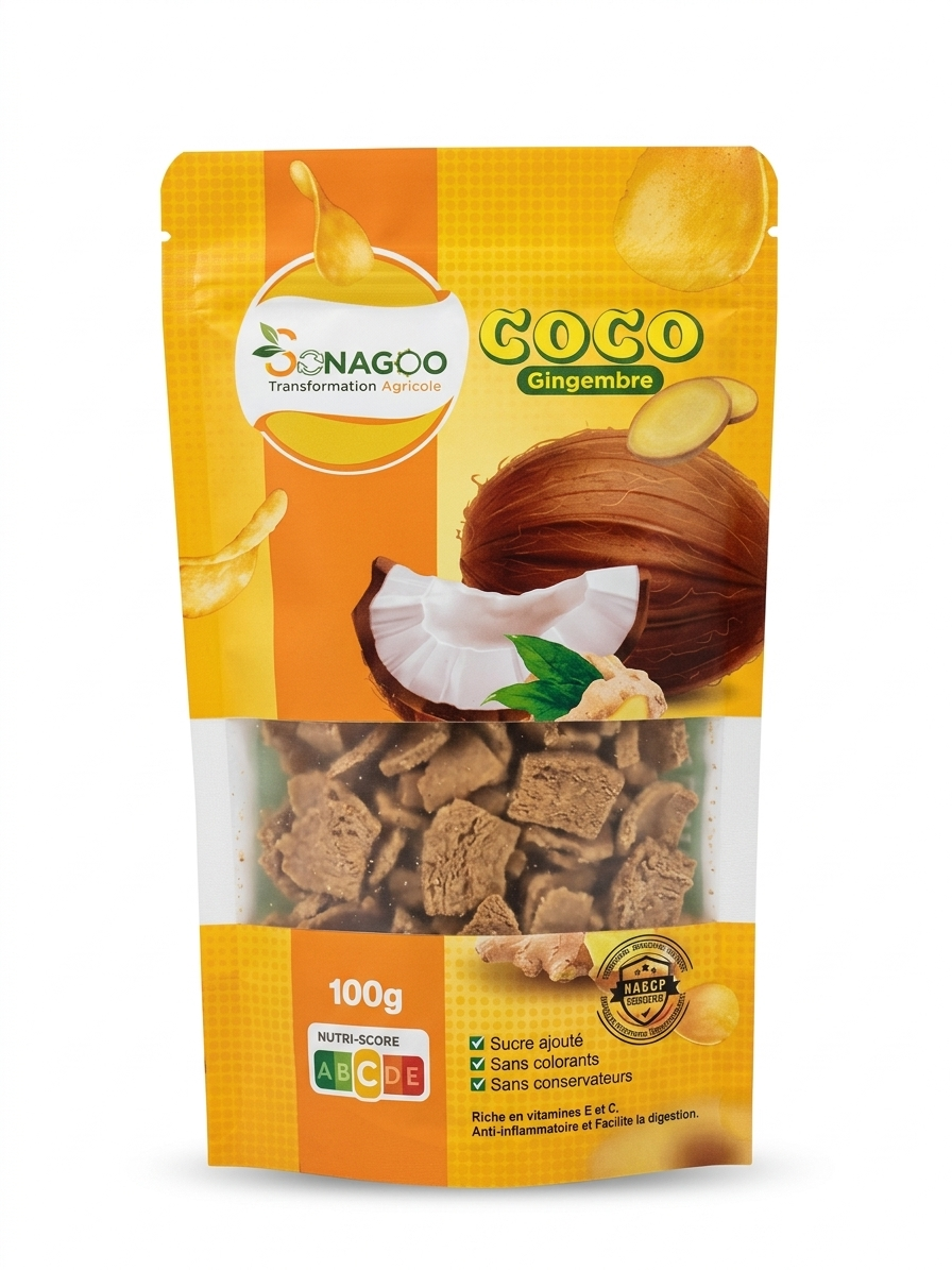 SONAGOO – Coco Gingembre - 100 g