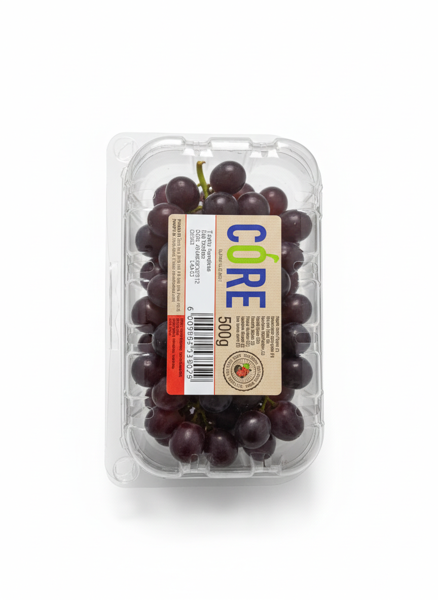 Raisins rouges sans pépins en boite frais et juteux - 500G