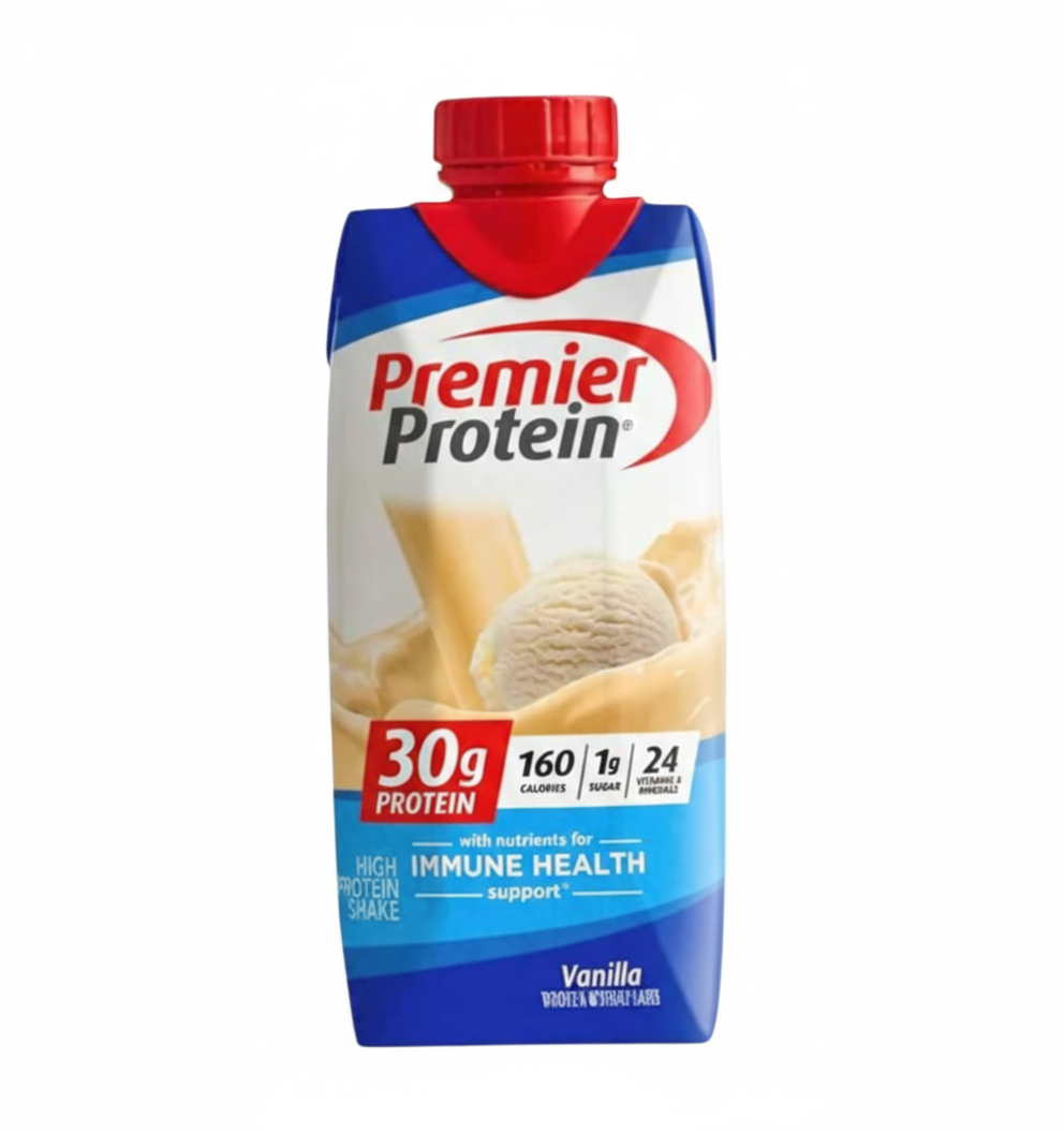 Premier Protein Boisson à la  vanille, 30 g de protéines, 325 ml
