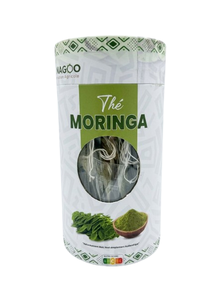 SONAGOO – Thé Moringa en boîte - 17 sachets de 4 g