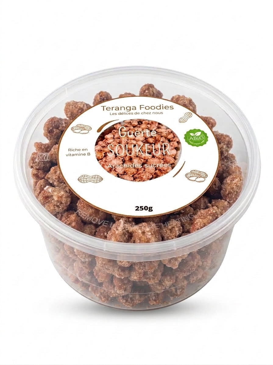 TERANGA FOODIES - Arachides Sucrées (Guerte Soukeur) - 250g