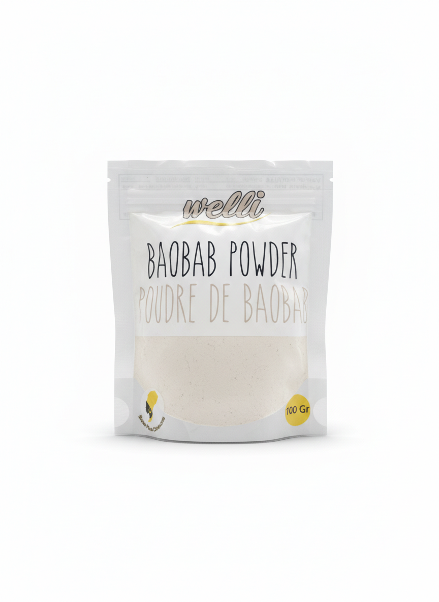 Welli - Poudre de fruit de Baobab - 100 g