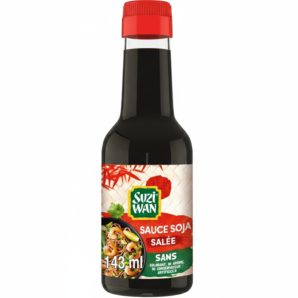SUZIWAN - Sauce Soja Salée - 143 ml